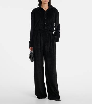 Hemd aus Samt | Balenciaga