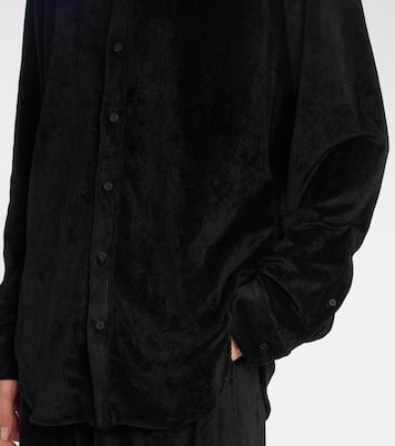 Hemd aus Samt | Balenciaga