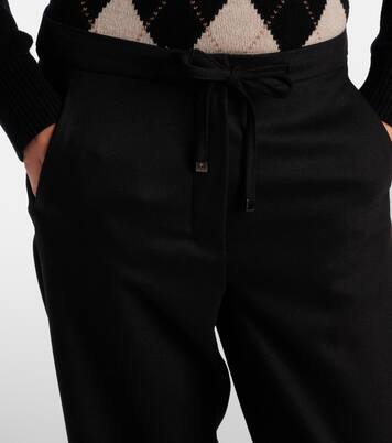 Wool flannel sweatpants | 'S Max Mara