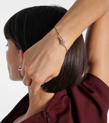 Knot sterling silver bracelet | Bottega Veneta