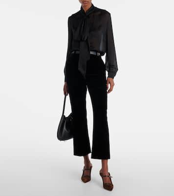 Mules Gala 70 en cuir façon poulain à motif léopard | Malone Souliers