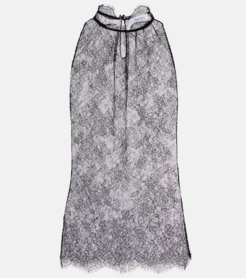 Top en dentelle à fleurs | McQueen