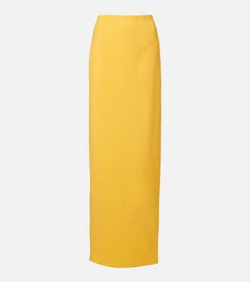 Wool-blend maxi skirt | Carolina Herrera
