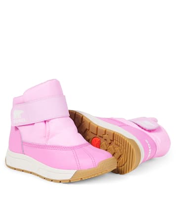 Whitney leather-trimmed boots | Sorel Kids