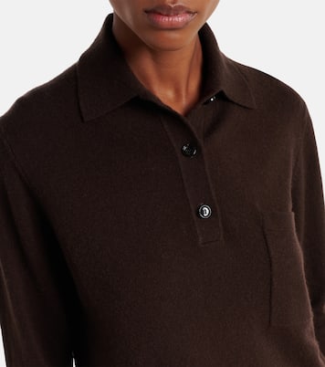 Wool and cashmere polo sweater | Jardin des Orangers