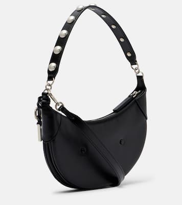 Polo ID Mini studded leather shoulder bag | Polo Ralph Lauren