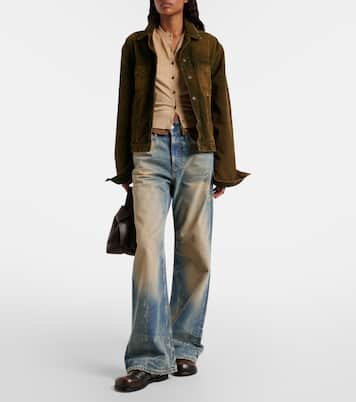 2021 high-rise wide-leg jeans | Acne Studios