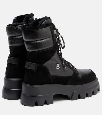 Schnürstiefel Sapporo aus Leder mit Veloursleder | Bogner