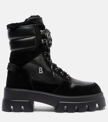 Schnürstiefel Sapporo aus Leder mit Veloursleder | Bogner