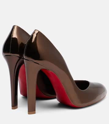 Fannylove 100 metallic leather pumps | Christian Louboutin