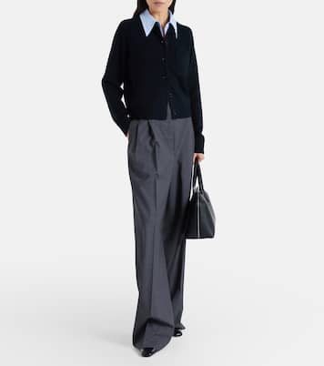 Elegant Statements wool and cashmere cardigan | Dorothee Schumacher