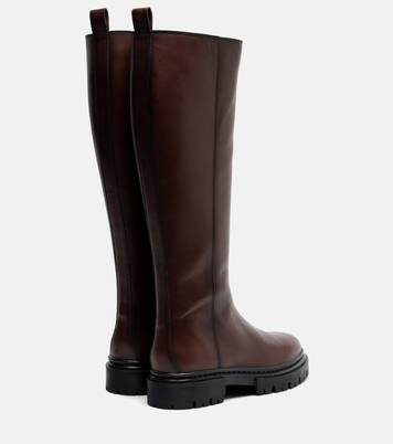 Henry leather knee-high boots | Staud