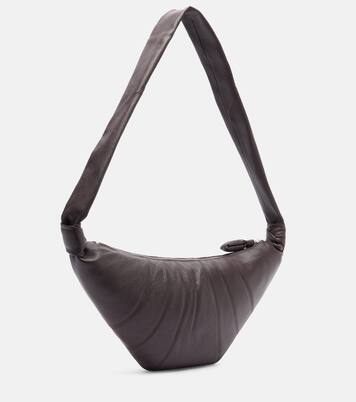 Croissant Medium leather shoulder bag | Lemaire