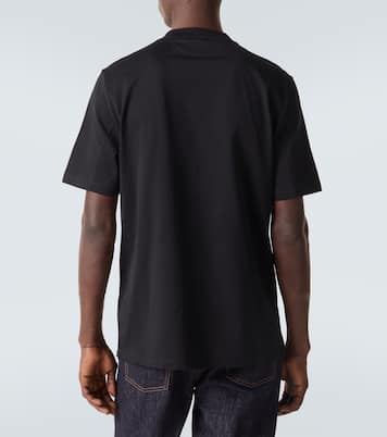 Printed cotton jersey T-shirt | Brunello Cucinelli