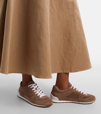 Runner suede sneakers | Brunello Cucinelli