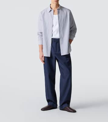 Sunday Intrecciato leather slip-on shoes | Bottega Veneta