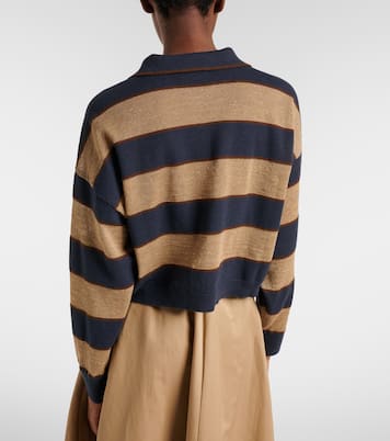 Polopullover aus Wolle, Kaschmir und Seide | Brunello Cucinelli