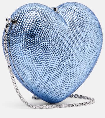Clutch L'Amour Petit Coeur adornado | Judith Leiber Couture