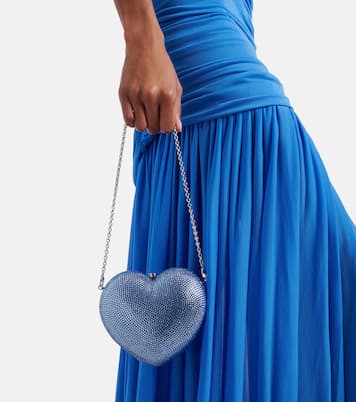 Clutch L'Amour Petit Coeur adornado | Judith Leiber Couture