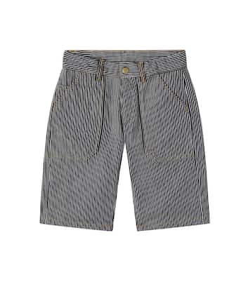 Levon striped denim shorts | Bonpoint