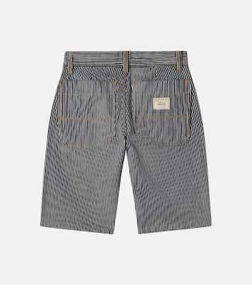Levon striped denim shorts | Bonpoint