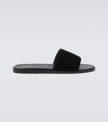 Pantoletten aus Veloursleder | Tom Ford