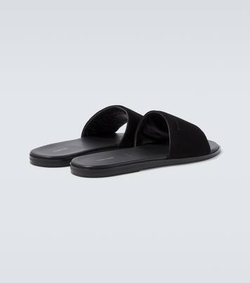 Pantoletten aus Veloursleder | Tom Ford