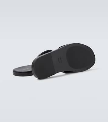 Pantoletten aus Veloursleder | Tom Ford