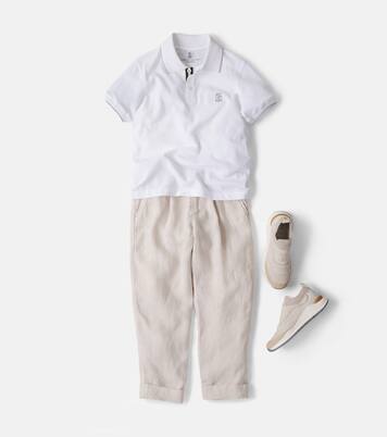 Pantalon en lin | Brunello Cucinelli Kids