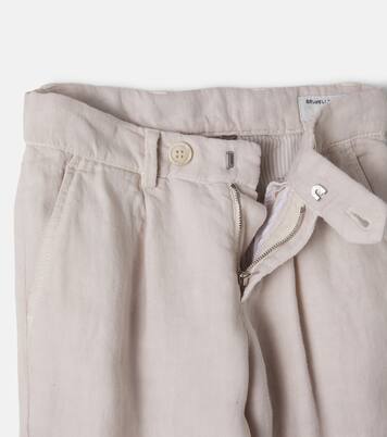 Pantalon en lin | Brunello Cucinelli Kids