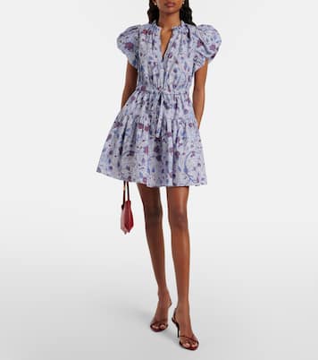 Robe Izel en coton à fleurs | Ulla Johnson