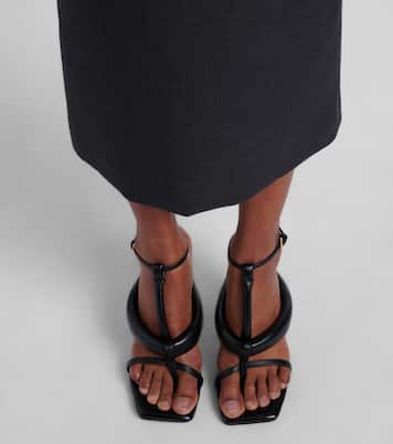 Boudoir leather thong sandals | Givenchy