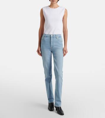 Le Sleek Long straight jeans  | Frame