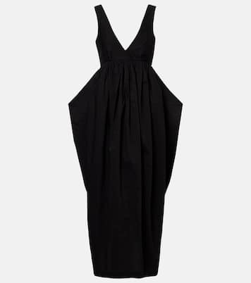 Cotton-blend maxi dress | Róhe