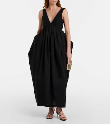 Cotton-blend maxi dress | Róhe