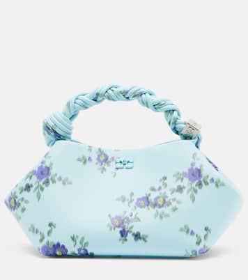 Bou Small floral top-handle bag | Ganni