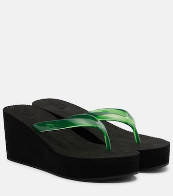 Etheria platform thong sandals | Ancient Greek Sandals