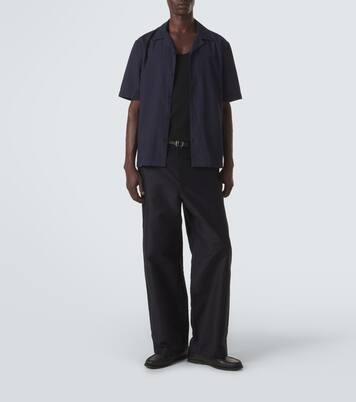 Camicia in cotone a righe | Sunspel