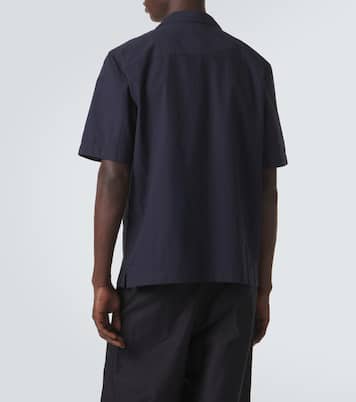 Camicia in cotone a righe | Sunspel
