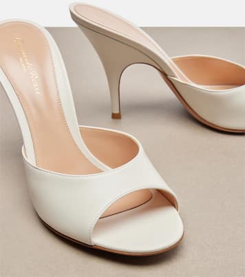 Sofia leather mules | Gianvito Rossi