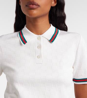 Polohemd GG aus Jacquard | Gucci