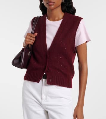 Luxury Love cashmere sweater vest | Dorothee Schumacher