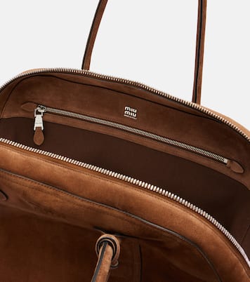 Vivant suede bowling bag | Miu Miu