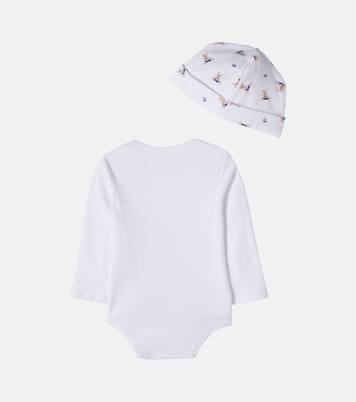Baby Set aus Body, Mütze und Lätzchen | Polo Ralph Lauren Kids