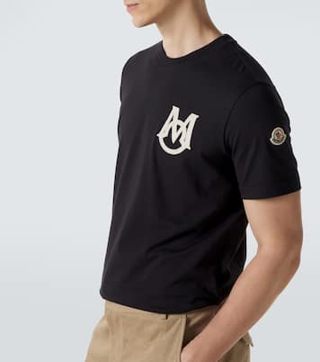 Logo cotton jersey T-shirt | Moncler