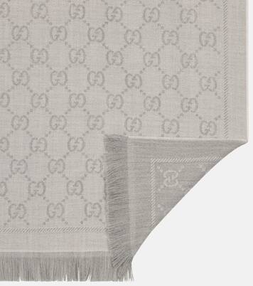 Bufanda GG en jacquard de lana | Gucci