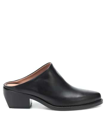Leather mules | Legres