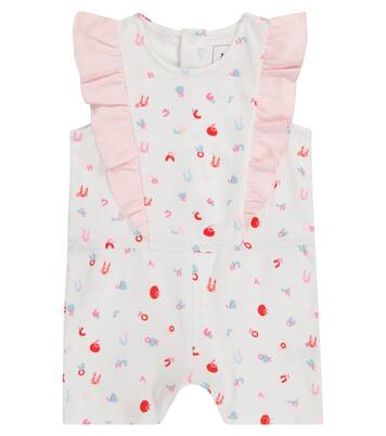Baby printed cotton playsuit | Marc Jacobs Kids