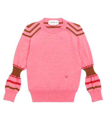 x The Woolmark Company striped wool sweater | Victoria Beckham Kids