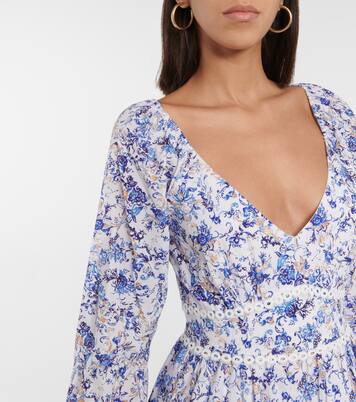 Robe Blake à fleurs | Caroline Constas